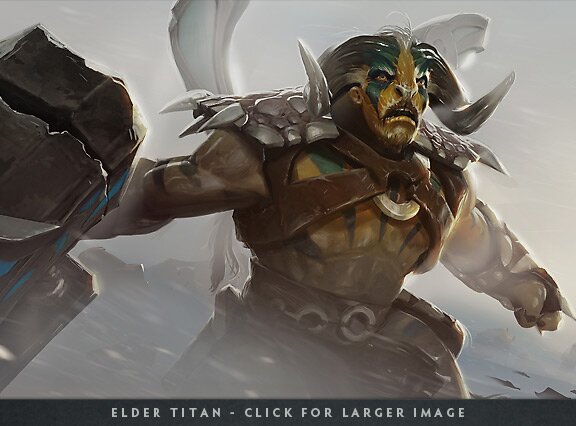 Dota 2. Elder Titan